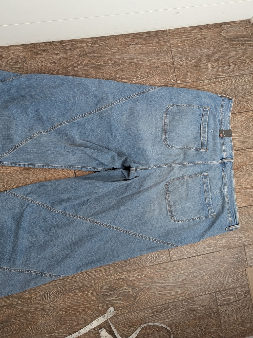 NWT Torrid Perfect Wide Leg Vintage Stretch Twisted Seam Jeans Size 22 Reg New - Picture 11 of 11